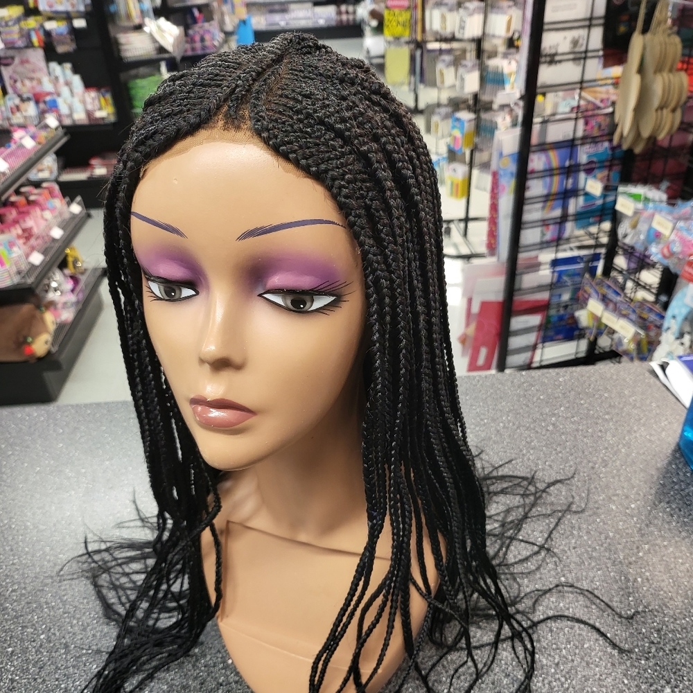Braided hand made wigs